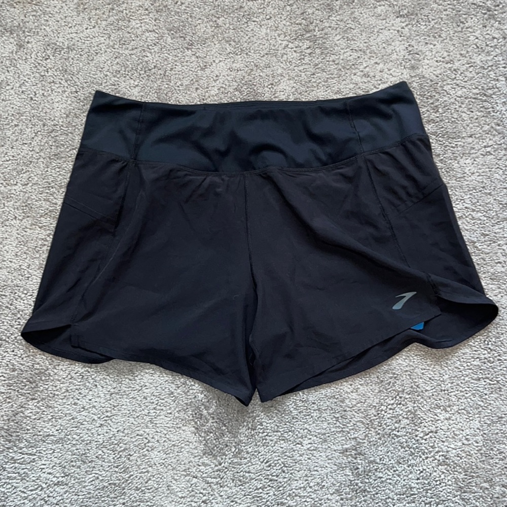 Womens LARGE Brooks Running Short